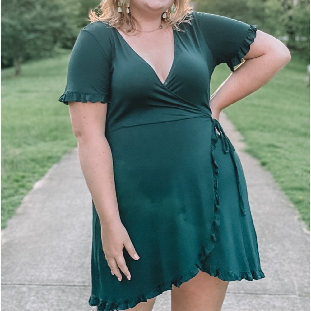 Green Sundress Plus Size